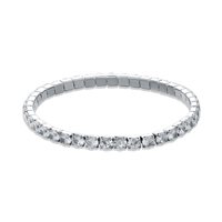 Armband Brand Dame Tennis colorato in Stahl Zircone 14BR051W - 14BR051W